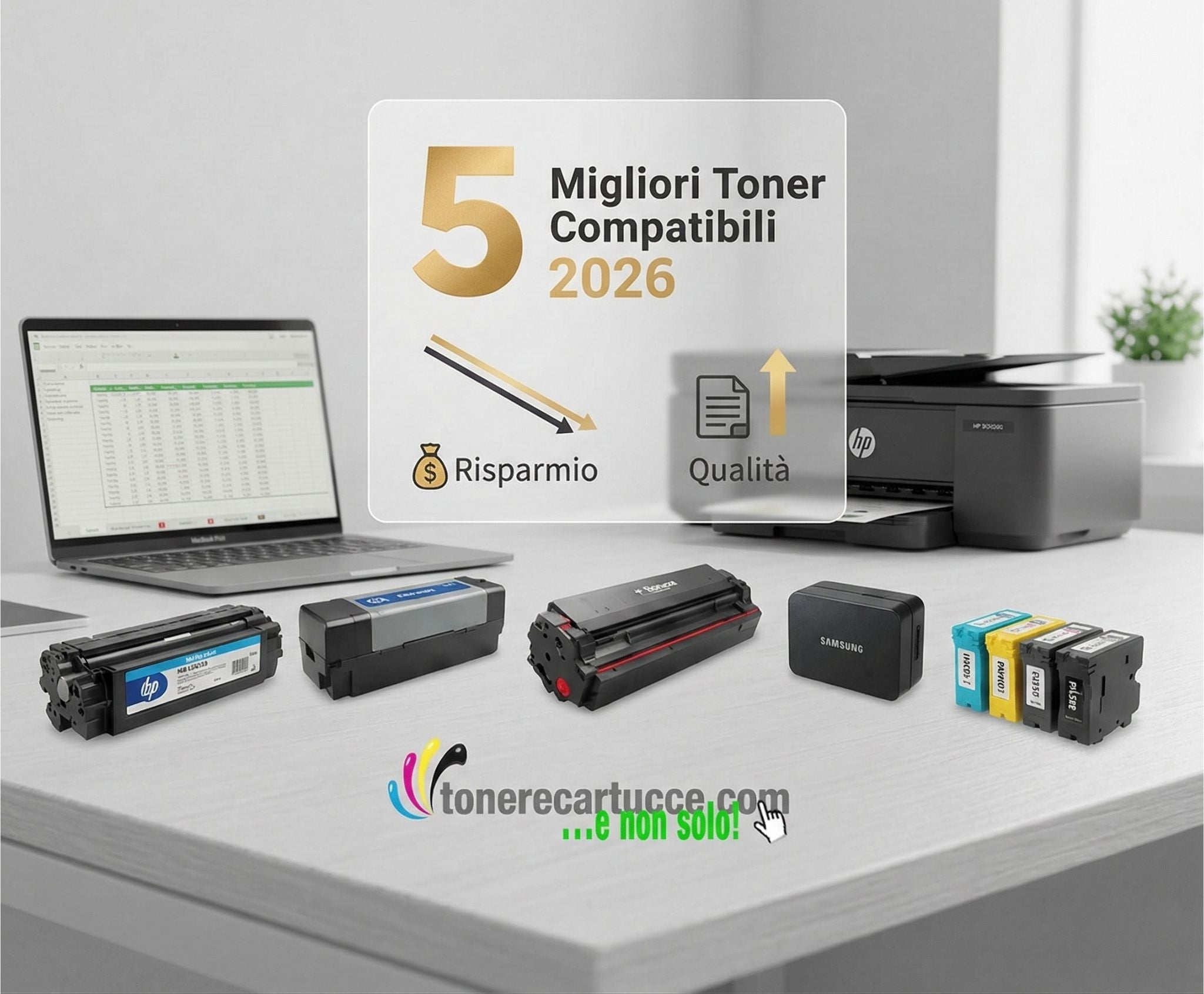 I 5 Migliori Toner Compatibili per Stampanti Laser: La Guida 2026 Definitiva al Risparmio