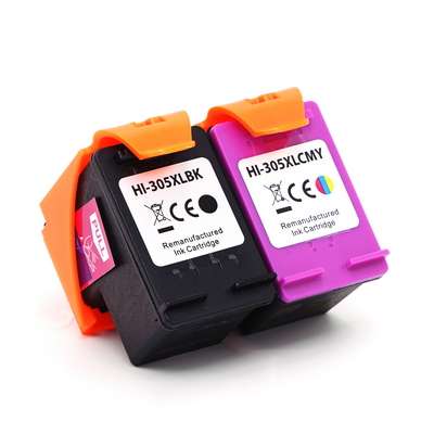 Kit Risparmio 2 Cartucce Rigenerate HP 305XL Nero + Tricolore (6ZA94AE)