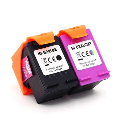 Kit Risparmio 2 Cartucce Rigenerate HP 62XL Nero + Tricolore (N9J71AE)