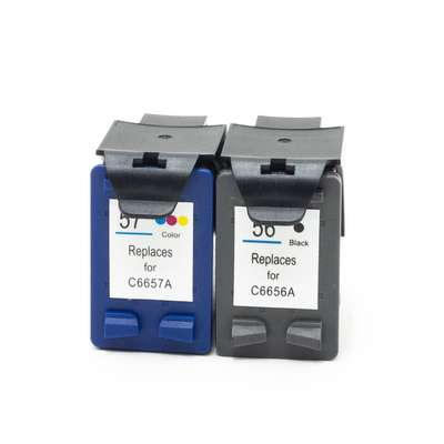 Kit Risparmio 2 Cartucce Rigenerate HP 56 Nero + HP 57 Colore (SA342AE)