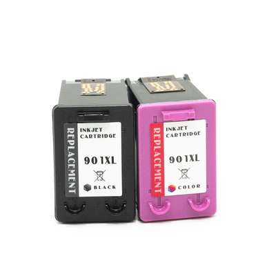Kit Risparmio 2 Cartucce Rigenerate HP 901XL Nero + 901 Colore (CC659A)