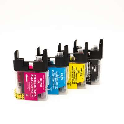 Kit 4 Cartuccia compatibili Brother LC-1240BKCMY Multipack
