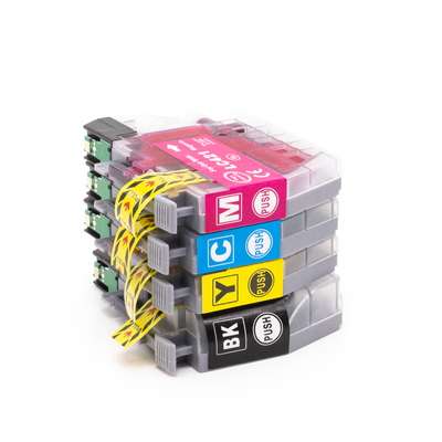 Kit 4 Cartuccia Compatibili Brother LC-421XL Multipack CMYK