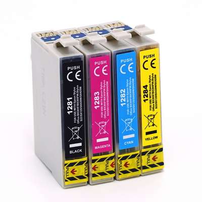 Kit 4 Cartuccia Compatibili Epson T1281 + T1282 Multipack