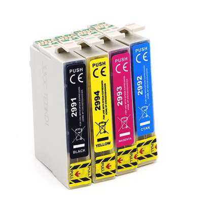 Kit 4 Cartuccia Compatibili Epson T2991 + T2992 Multipack