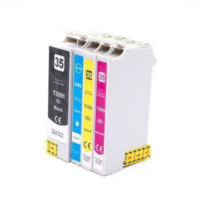 Kit 4 Cartuccia Compatibili Epson T3591 + T3592 Multipack