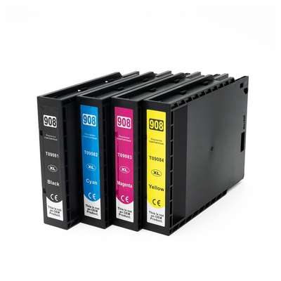 Kit 4 Cartuccia Compatibili Epson C13T908140 + C13T908240 Multipack