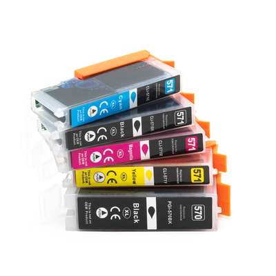 Kit 5 Cartucce Canon 0372C004 Multipack Nero + Colore compatibile