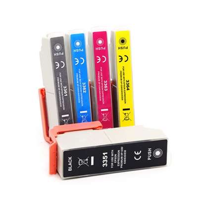 5 Cartucce Epson T3357 Multipack Nero + Colore compatibile