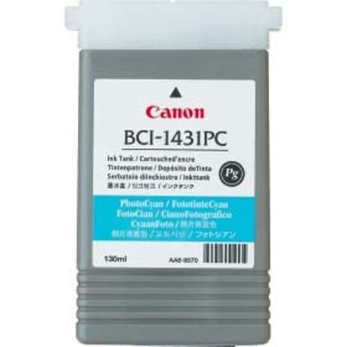 Cartuccia inchiostro compatibile Canon 8973A001 BCI-1431PC ciano photo