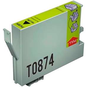 Cartuccia inchiostro compatibile Epson C13T08744010 Giallo