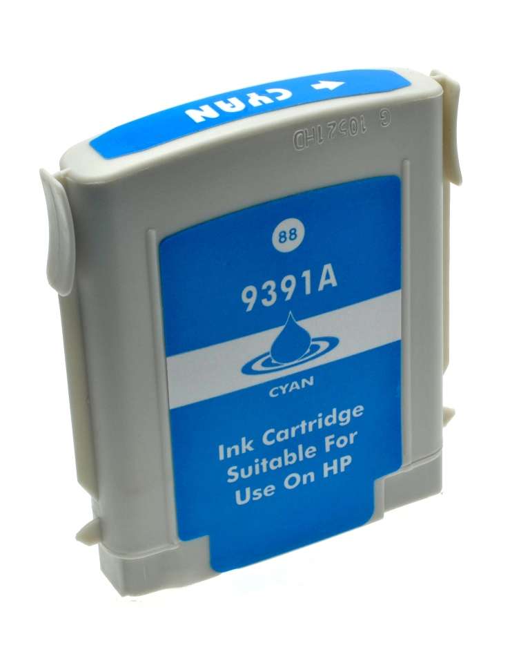 Cartuccia inchiostro compatibile HP C9391AE C9391A (88XL) Ciano