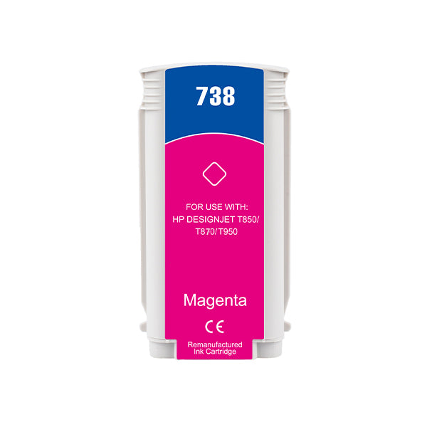 Cartuccia Rigenerata HP HP738M Magenta