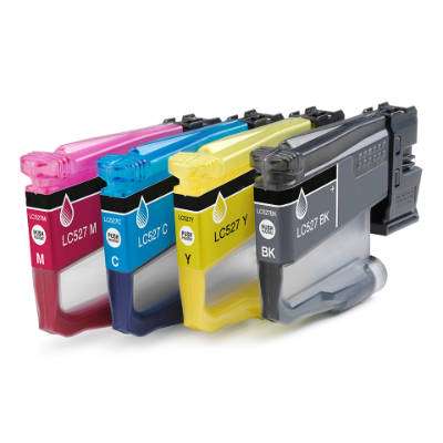 Kit 4 Cartucce Compatibili Brother LC527BK-C-M-Y