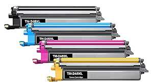Kit 4 Toner Compatibili Brother TN248XLBKCMY