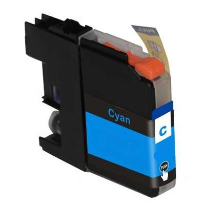 Cartuccia inchiostro compatibile Brother LC-123C ciano