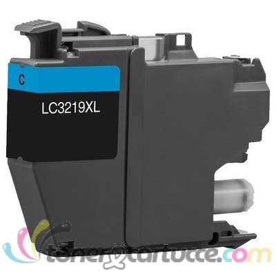 Cartuccia compatibile Brother LC-3219XLC Ciano