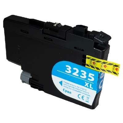 Cartuccia compatibile Brother LC-3235XLC Ciano
