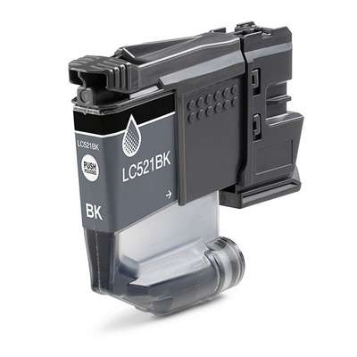 Cartuccia compatibile Brother LC521BK Nero