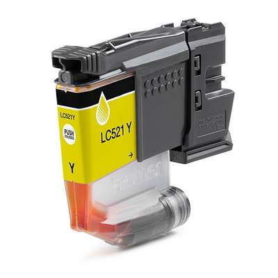Cartuccia compatibile Brother LC521Y Giallo