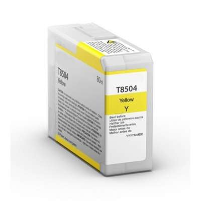 Cartuccia inchiostro compatibile Epson C13T850400 Giallo