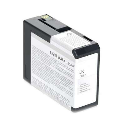 Cartuccia inchiostro compatibile Epson C13T580700 Nero Light