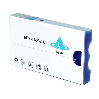 Cartuccia inchiostro compatibile Epson C13T603200 Ciano