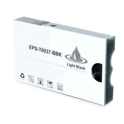Cartuccia inchiostro compatibile Epson C13T603700 Nero Light