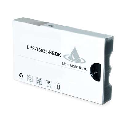 Cartuccia inchiostro compatibile Epson C13T603900 Nero Light Light