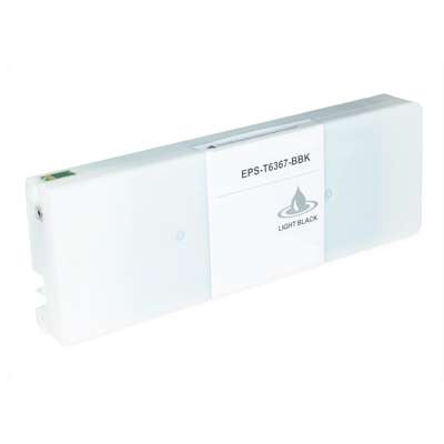 Cartuccia inchiostro compatibile Epson C13T636700 Nero Light