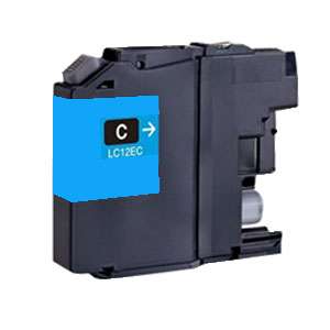 Cartuccia inchiostro compatibile Brother LC-12EC ciano