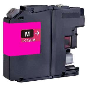 Cartuccia inchiostro compatibile Brother LC-12EM magenta