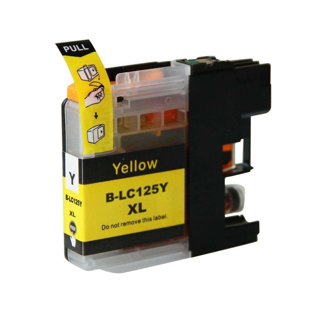 Cartuccia inchiostro compatibile Brother LC-127XLY LC-127Y Giallo
