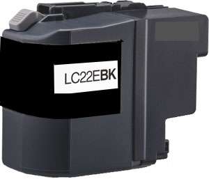 Cartuccia inchiostro compatibile Brother LC-22EBK nero