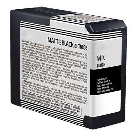 Cartuccia inchiostro compatibile Epson C13T580800 Nero Opaco