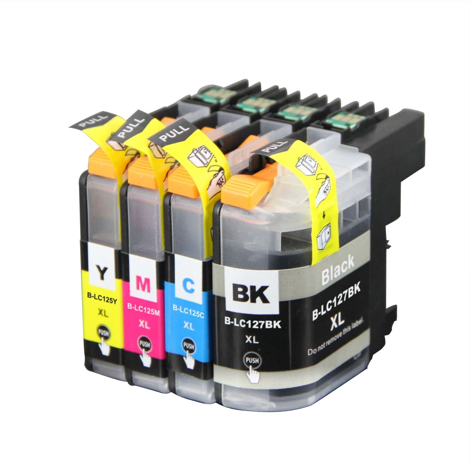 Multi Pack Cartucce inchiostro compatibile Brother LC-127XLBKCMY LC-127BKCMY nero ciano magenta giallo
