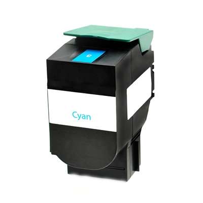 Cartuccia toner compatibile Lexmark 70C2HC0 Ciano