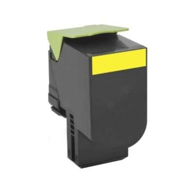 Cartuccia toner compatibile Lexmark 80C2SY0 Giallo